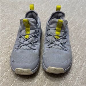 ON Running Sneakers with Yellow Accents